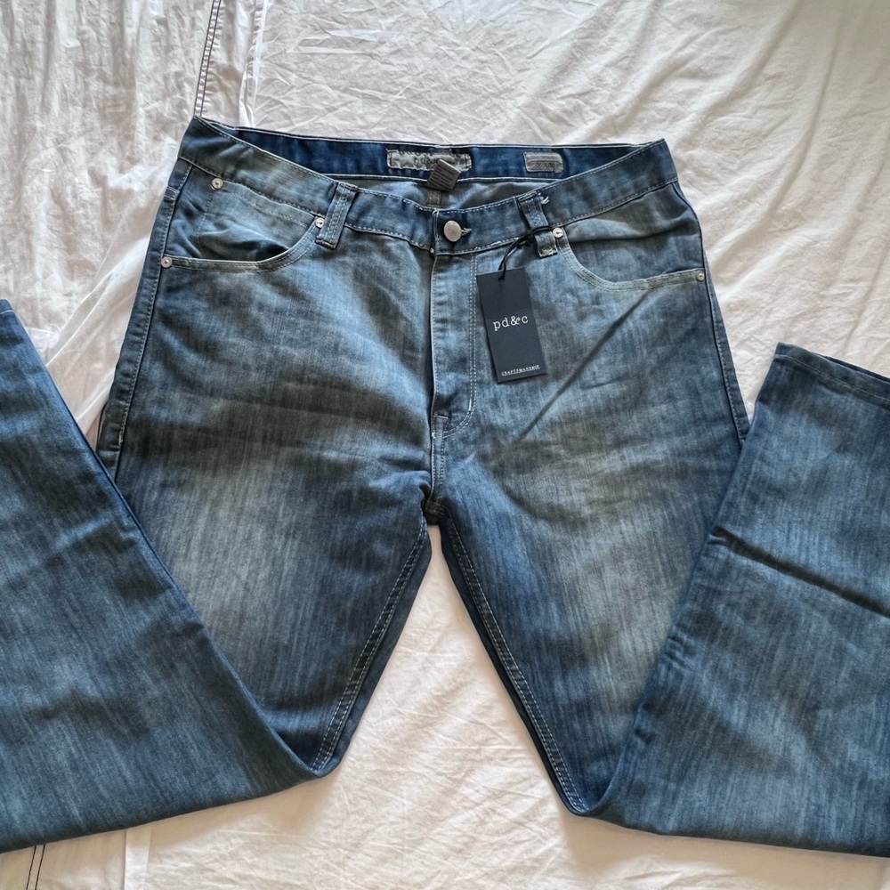 PD&C men’s slim straight jeans